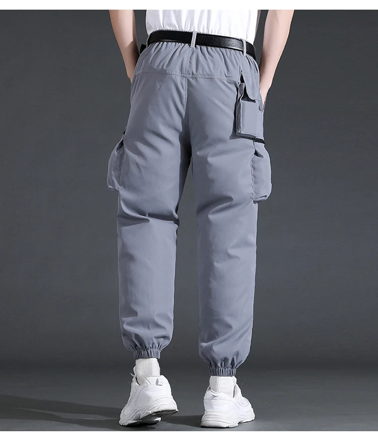 Fan Pants Cold Fishing Pure Cotton Site Welder Camping Ride Climbing Hiking Sports Fan Suit Air-Conditioning Clothes Fan Cooling