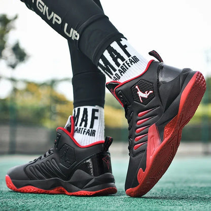 2024 Men Basketball Shoes Outdoor Sports Shoes Male Trendy Sneakers Wear Resistant Rubber Sole Basketball Shoes unisex 36-45.