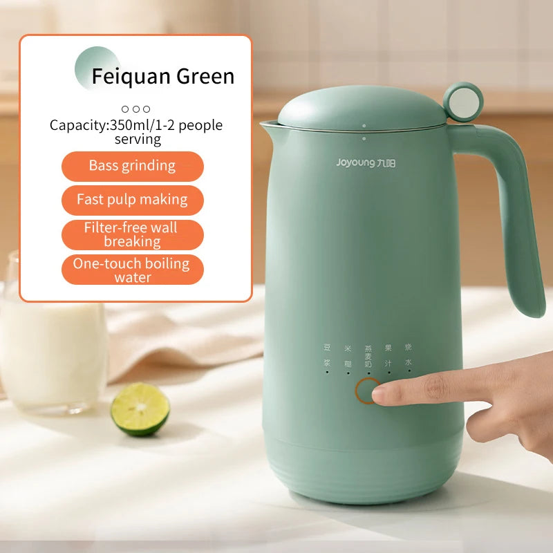 Joyoung Soy Milk Maker 2-3 People Household 350ml 220V Automatic Multi-Function Soybean Milk Machine Filter-Free Liquidificador
