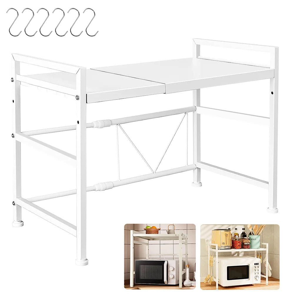 Microwave Storage Rack Microwave Oven Shelf Stand Rack Modern Kitchen Storage Rack Kitchen Microwave Organizer.