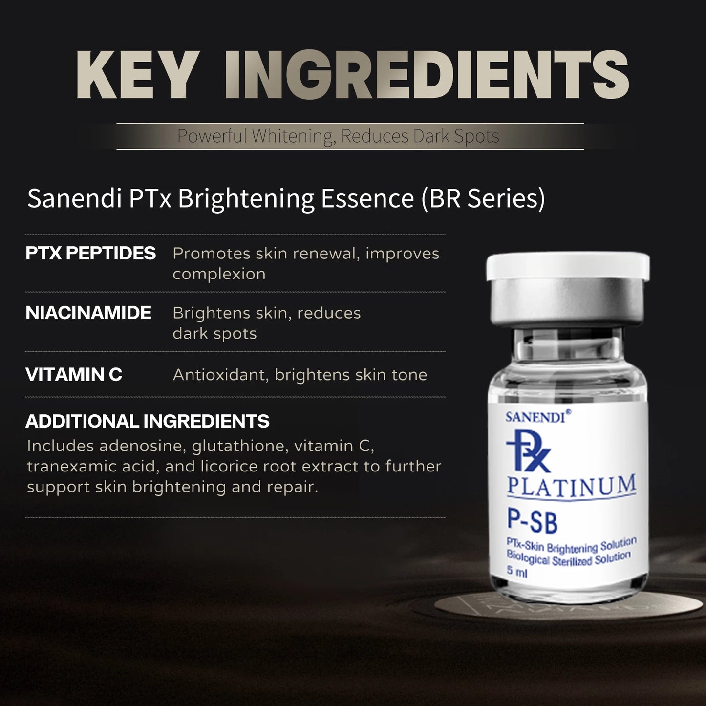 2025 New Korean Hyaluronic Acid Serum Anti-aging Moisturizing Skin Care Repair Essence 5MLx10Vials.