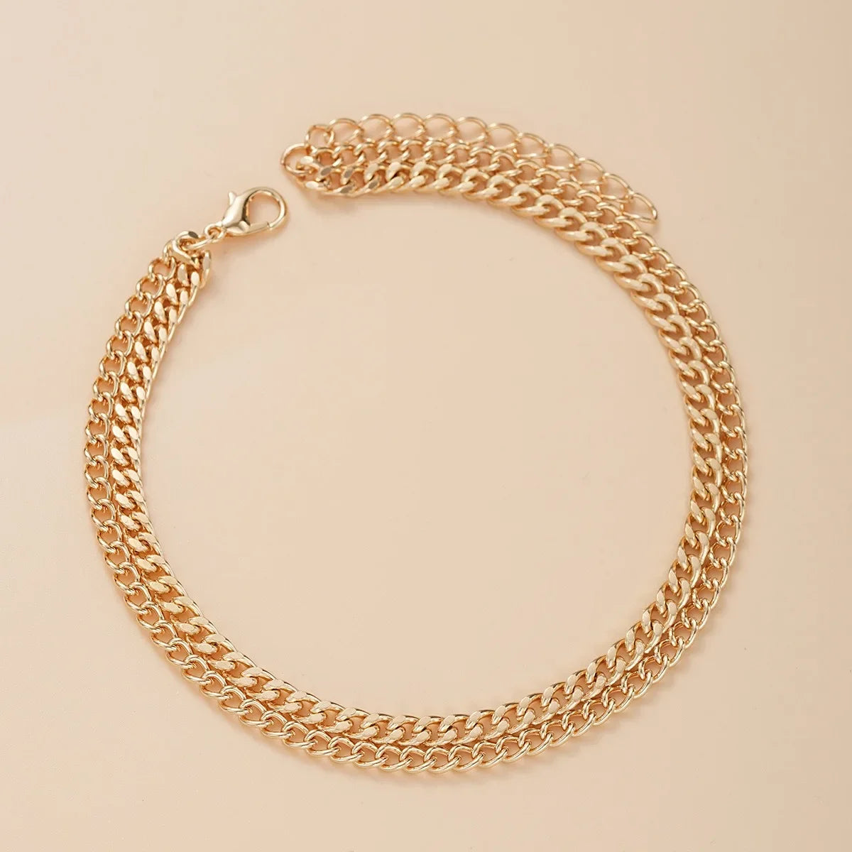 Gold Ankle Bracelets for Women K Gold Plated/Silver Anklets for Women Waterproof Minimalist Cuban Link Anklets Set Gift.