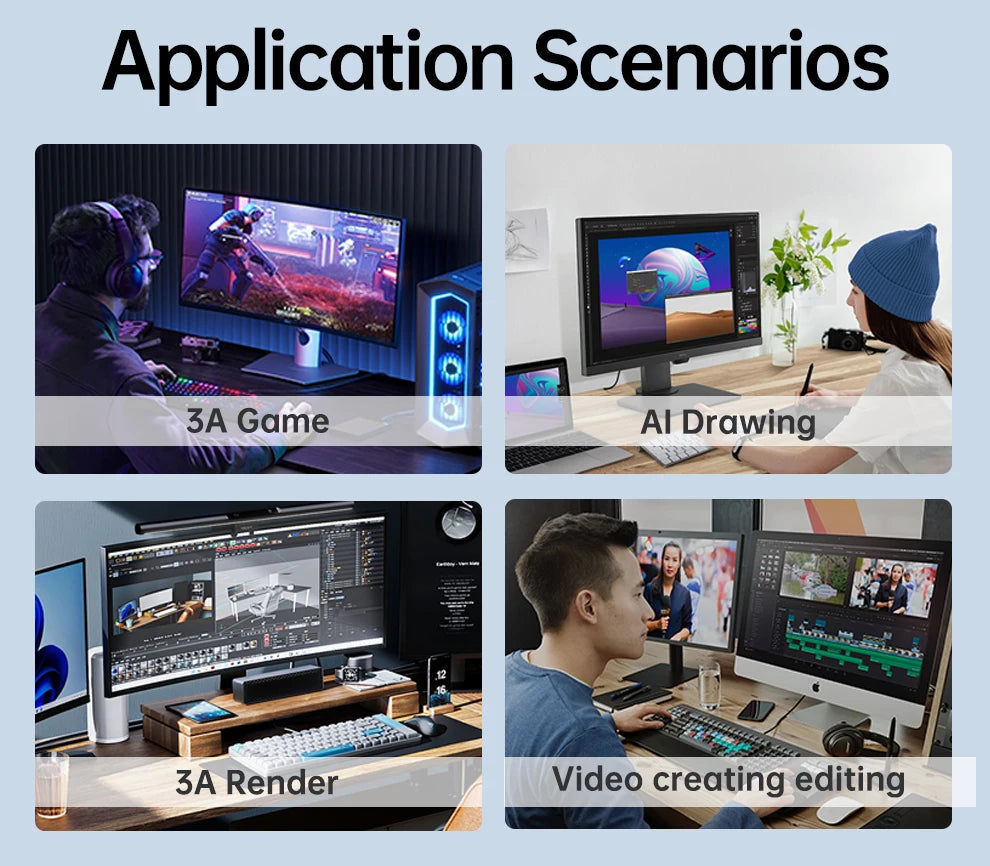 SOYO GT740 4GB Graphics Card GDDR5 128Bit HDMI DVI VGA PCI-E 3.0 Geforce GPU Gt 740 Gaming Video Card Placa De Video Desktopc.