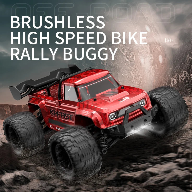 Teeggi 4WD 2.4G RC Drift Car 80KM/H 1:14 High Speed Off-Road Racing Car Brushless 3S Remote Controller Car Truck Toy For Gift.