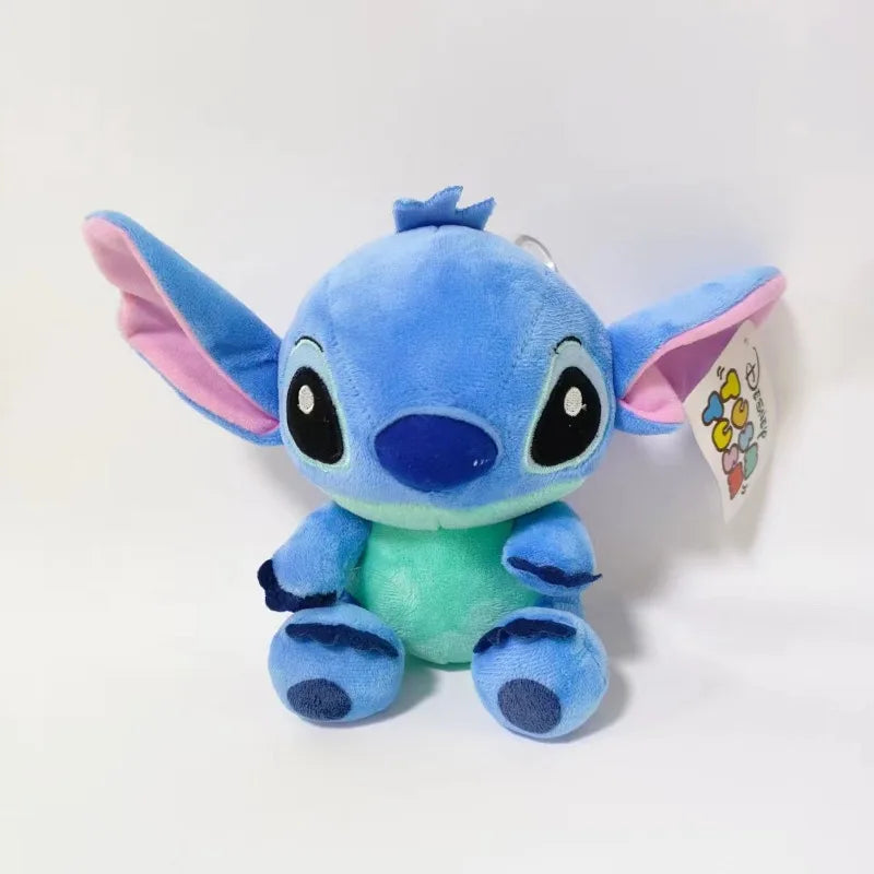 Disney Lilo and Stitch plush toy pink Lilo Blue Stitch toy cute plush doll couple Stitch doll couple birthday gift.