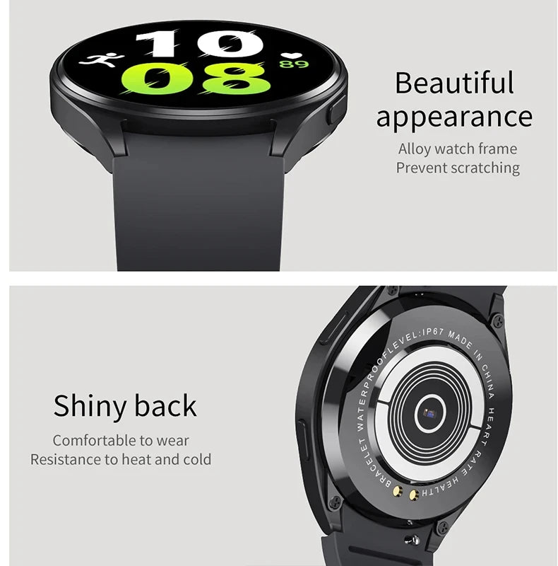 KESHUYOU 2025 New Bluetooth Call Smart Watches Pro 1.32” Inch 160*160 Custom Dials Sport Men And Woman Health Monitor Smartwatch.