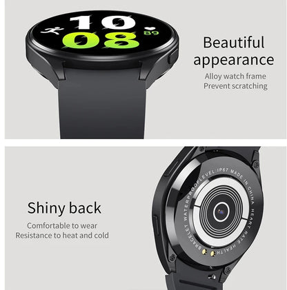 KESHUYOU 2025 New Bluetooth Call Smart Watches Pro 1.32” Inch 160*160 Custom Dials Sport Men And Woman Health Monitor Smartwatch.