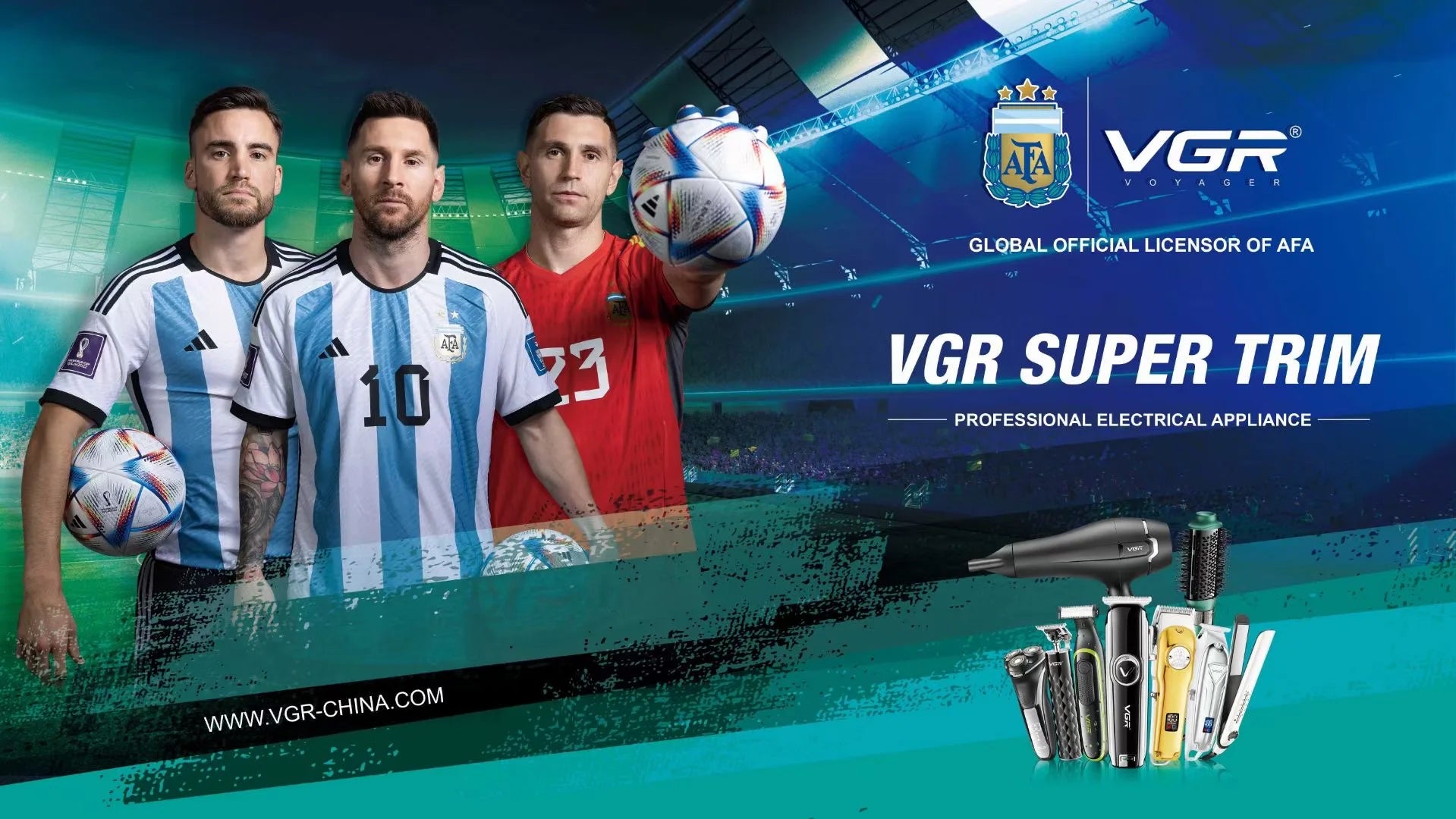 VGR Hair Clippers Professional Hair Trimmers Rechargeable Body Trimmer Electric Clippers Adjustable Hair Clippers Men V-640 s3.