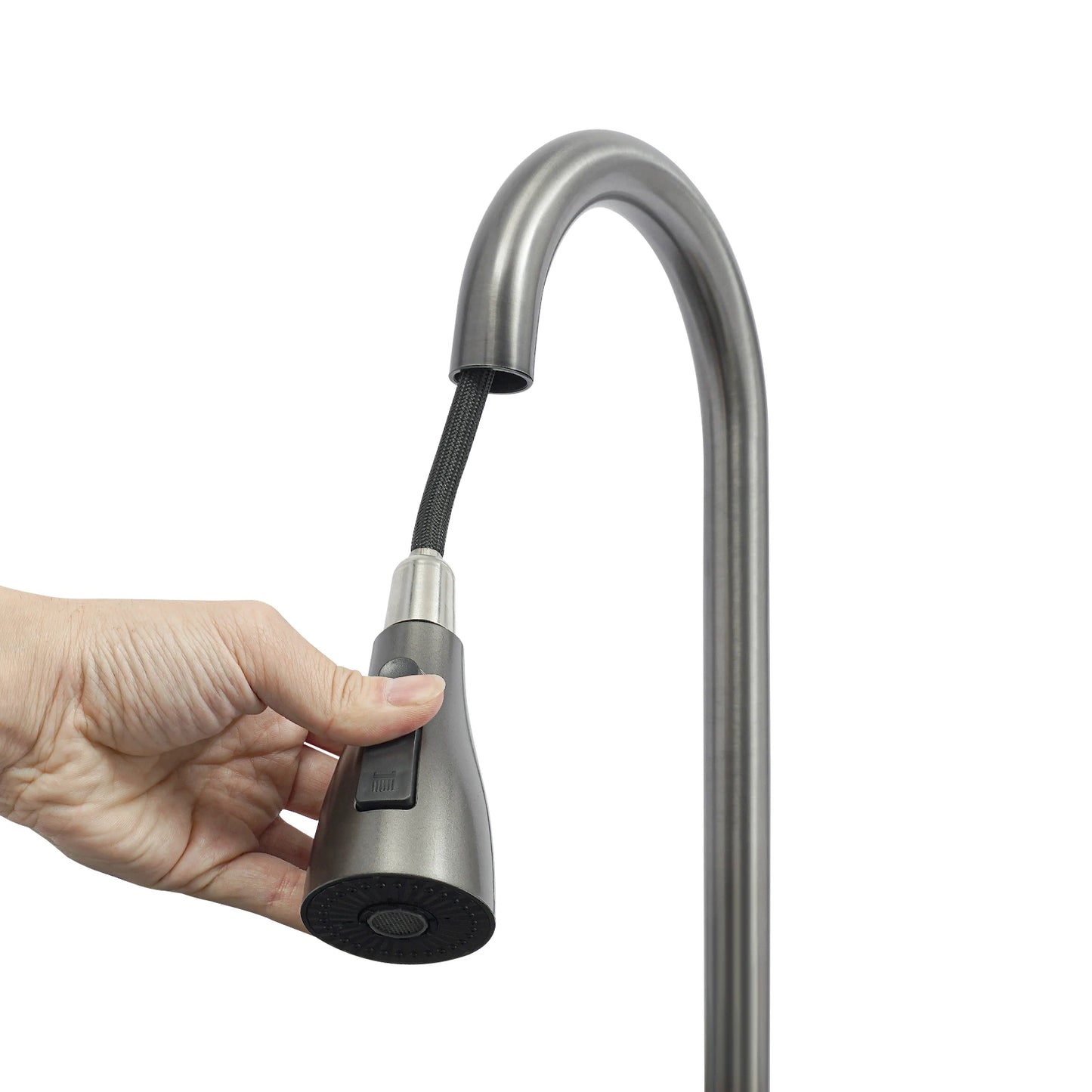 Edelstahl Rechteckige 68*45*21 cm Küche Waschbecken Große Single Slot Wasserhahn Set Seifenspender Tasse Waschmaschine