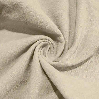 Long Sleeve Shirt Sets Mens Casual Linen 2Pcs Suit Lightweight Long Sleeve Shirt Loose Drawstring Trousers Casual Streetwear Set