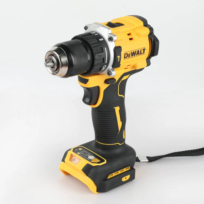 DEWALT Lithium-Batterie, 20 V, wiederaufladbar, bürstenlos, kompakter Elektroschrauber, Handbohrmaschine, Schlagbohrmaschine DCD805