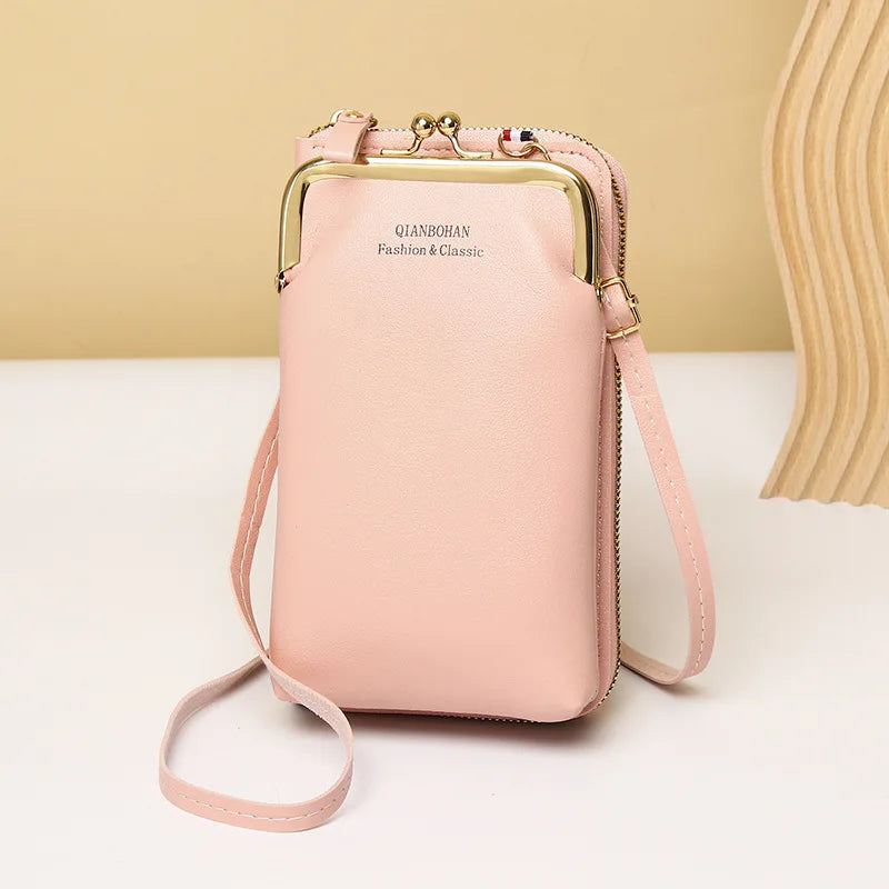 Fashion Ladies Small Crossbody Messenger Bags Women Shoulder Bag Wallet Mini PU Leather Card Holder Female Purse