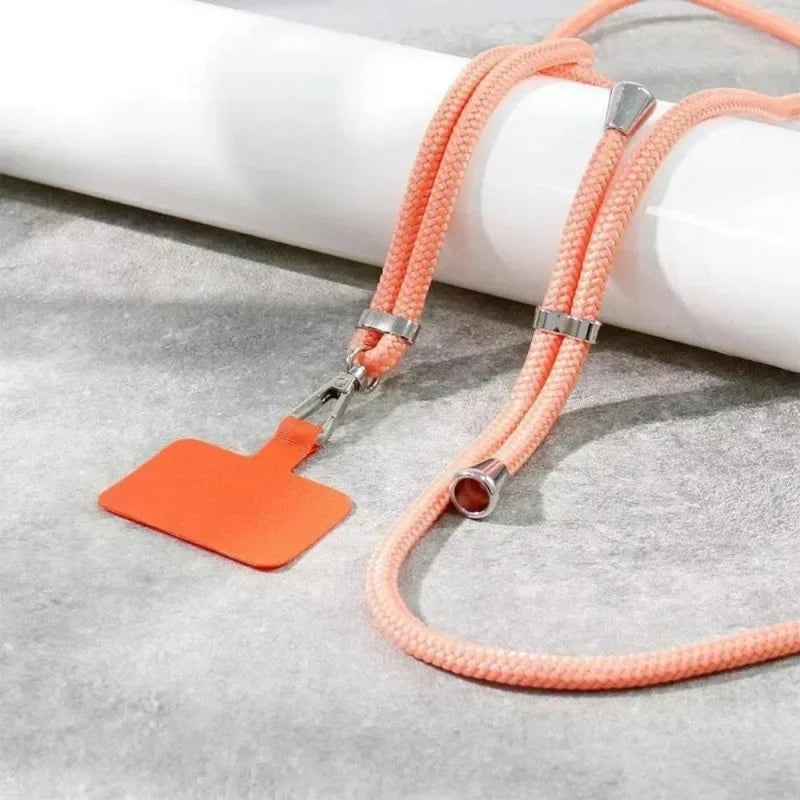 Universal Phone Lanyard Adjustable Detachable Neck Cord Lanyard Strap Phone Safety Tether For All Mobile Phones And Case Straps.