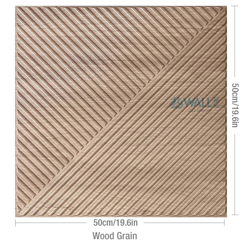 12pcs 50cm 3D Wall Panel 3D wall sticker Relief Art Wall Panel not self-adhesive Sticker Living Room Kitchen bathroom Home Decor