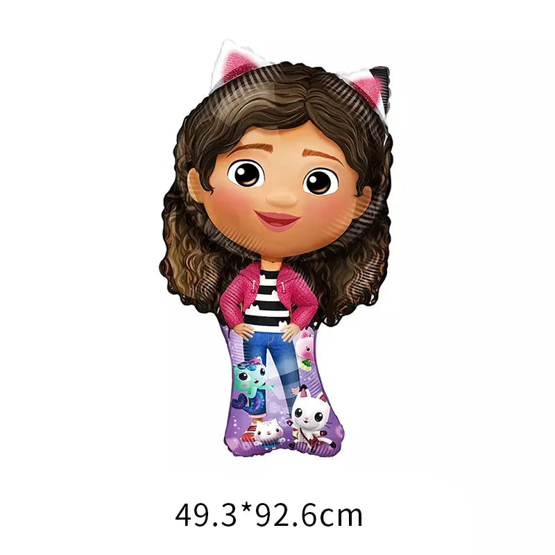 Disney Gabby Puppenhaus Geburtstag Party Dekoration Ballon Servietten Kinder Einweggeschirr Thema Party Supplies Kinder Geschenke