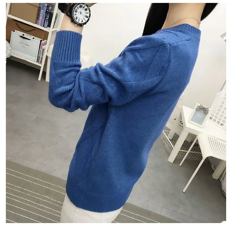Frau Langarm Top Neue Rundhals Pullover Frauen Bodenbildung Shirt Casual Frühling Herbst Außerhalb Tragen Pullover Pull Femme.