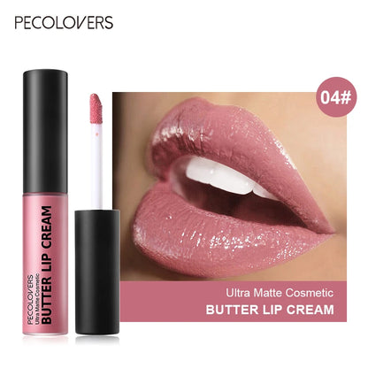 Long Lasting Butter Lip Gloss Lip Balm Liquid Lipstick Waterproof Lipstick Cosmetics Makeup Lipgloss for Women Girls.