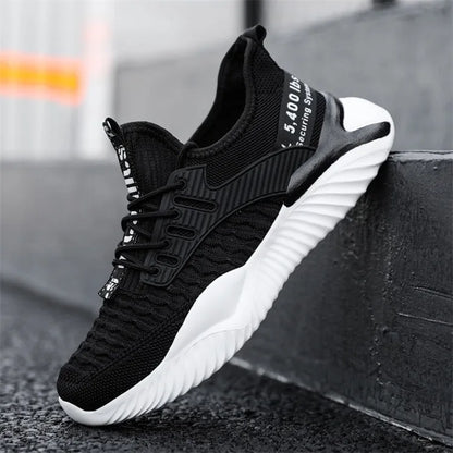 Lace-up Fashion Sneakers Men's Sports Shoes Comfortable Breathable Men Running Shoes Hot Sale Autumn Non-slip Training Shoes