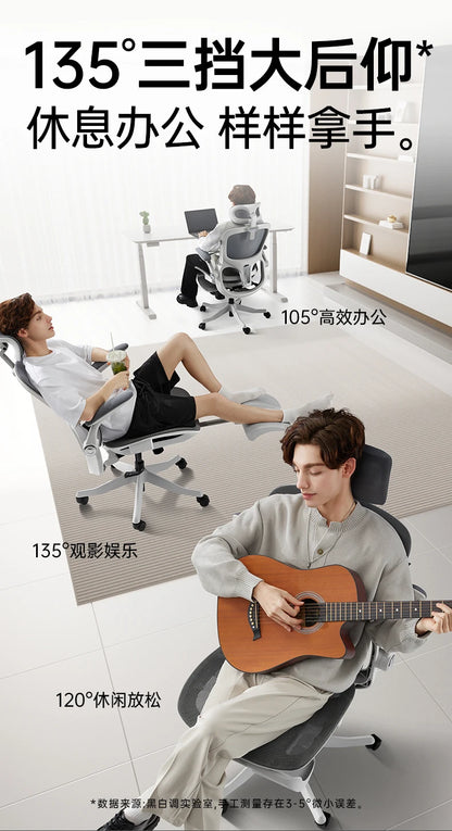 Moderner ergonomischer Computerstuhl von hoher Qualität 
 Ästhetik hochwertiger Stuhl Comfort Sedentary Learning 
 Silla Gamer-Möbel