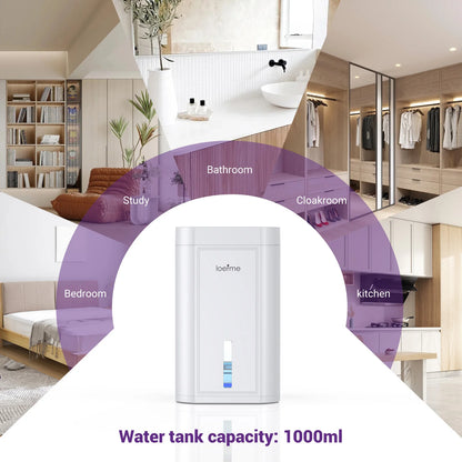 Electric Home Dehumidifier Multi-capacity For Damp, Condensation, Mould, Smells,Defrost Portable Quiet.