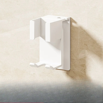 Lockenstab-Organizer aus Edelstahl mit ohne Bohren, Wandregal, Haarglätterhalter für die Aufbewahrung von Badezimmer-Waschtisch