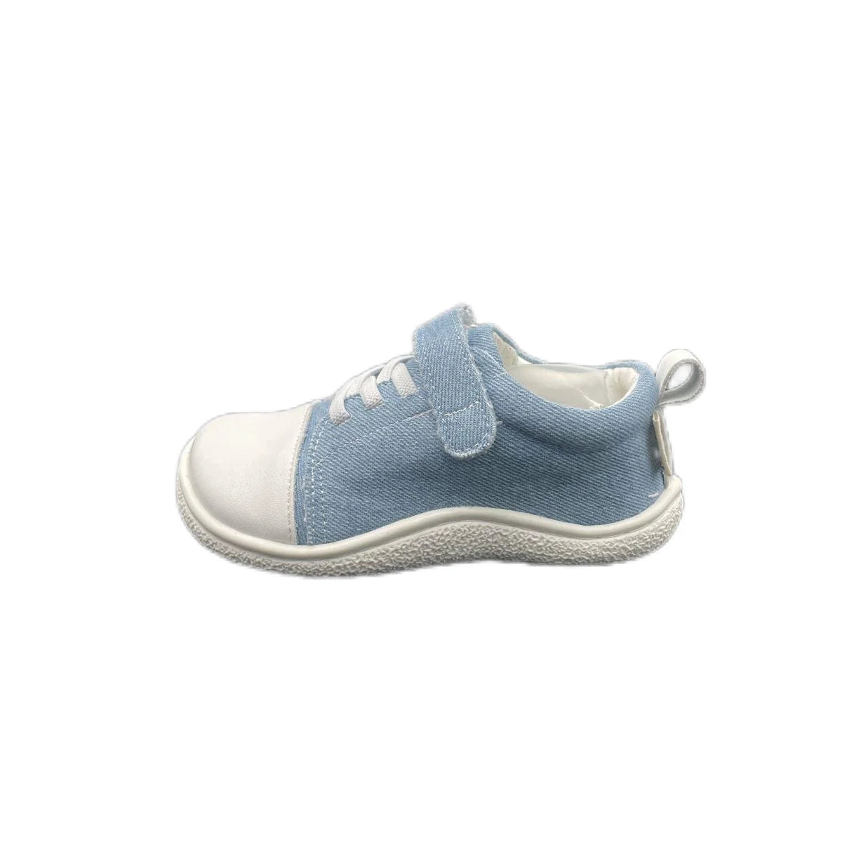 Tipsietoes New 2025 Genuine Leather Shoe For Girls And Boys Kids Barefoot Sneaker Light Weight Minimalist Elastic Double Strape.