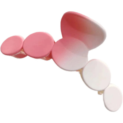 Matte Flower Hair Grips Set for Women Fairy Style Fresh Sweet Headwear for Updo Hairdo Back of Head Hair Accessories.