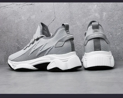 Zunehmende Herren-Turnschuhe, lässige Erhöhungsschuhe, 8 cm Höhenerhöhungsschuhe für den Sommer, atmungsaktive 6 cm Aufzugsschuhe