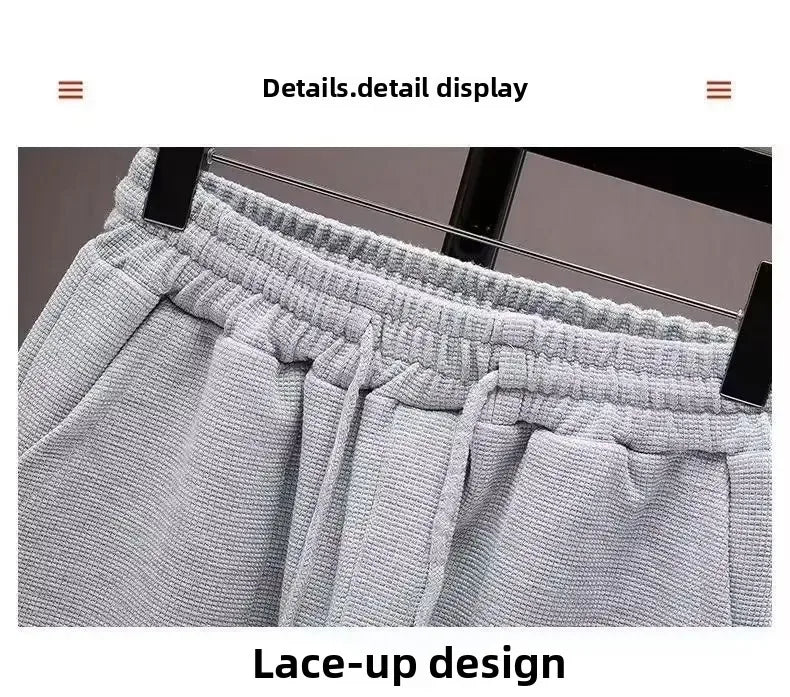 Men's Hoodie Long Sleeve Sportswear Set Casual Print Color Block Two-Piece Spring Autumn Fashionable Sweatshirt And Pants.