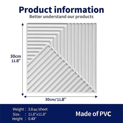 12pcs/1m² 30cm wall renovation 3D Stereo Wall Panel Diamond Wood grain tile 3D wall sticker living room Bathroom Waterproof pape