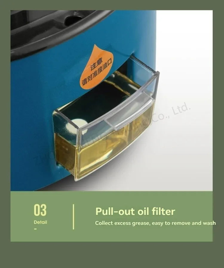 Non-smoking Automatic Rotating Household Electric Barbecue Oven Large Capacity Camping Multi-function