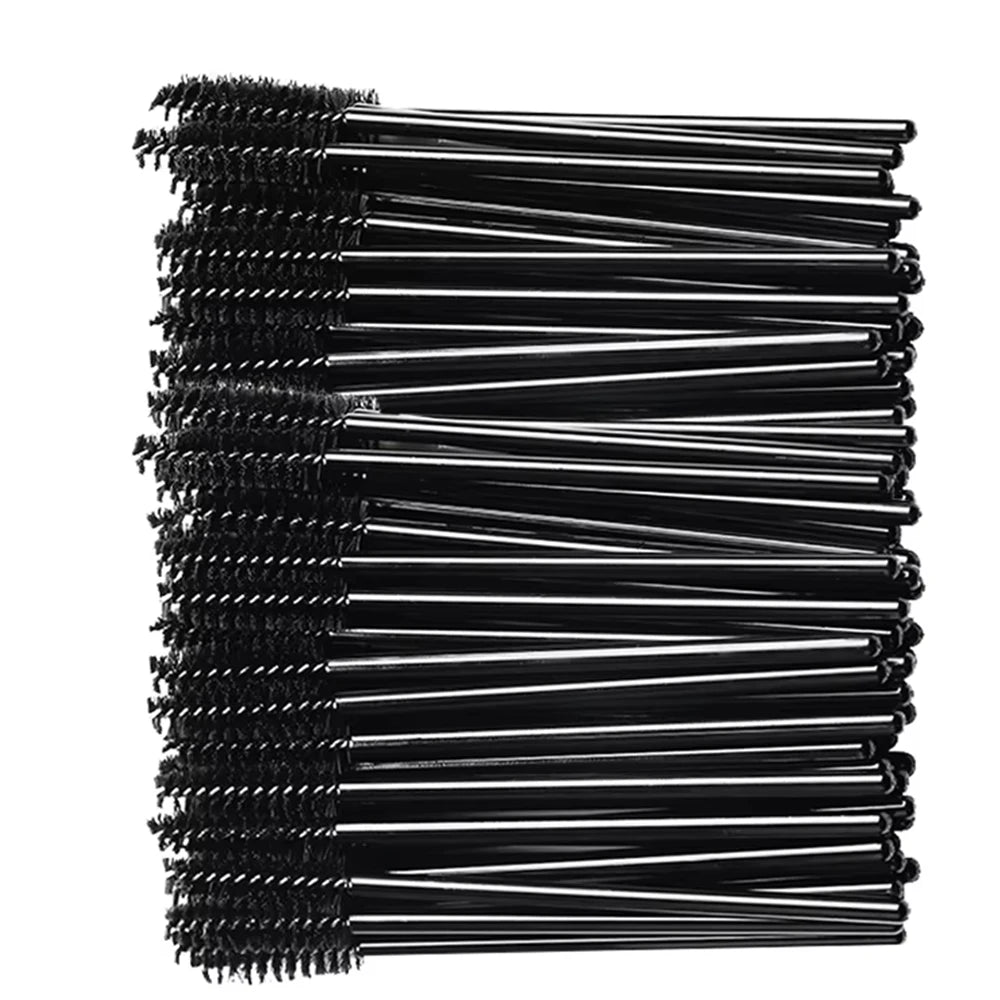 500/1000PCS Eyelashes Brushes Set Wholesaler Disposable Lash Mascara Brush Lashes Extension Eyebrow Wands Applicator Makeup Tool.