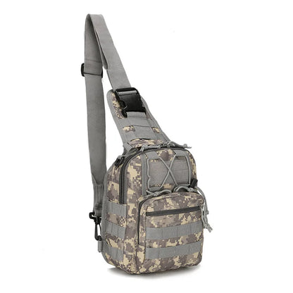 Taktische Brusttasche für Herren, Reiserucksack, Outdoor, Jagd, Camping, Umhängetasche, Umhängetasche, multifunktionale Oxford-Umhängetasche