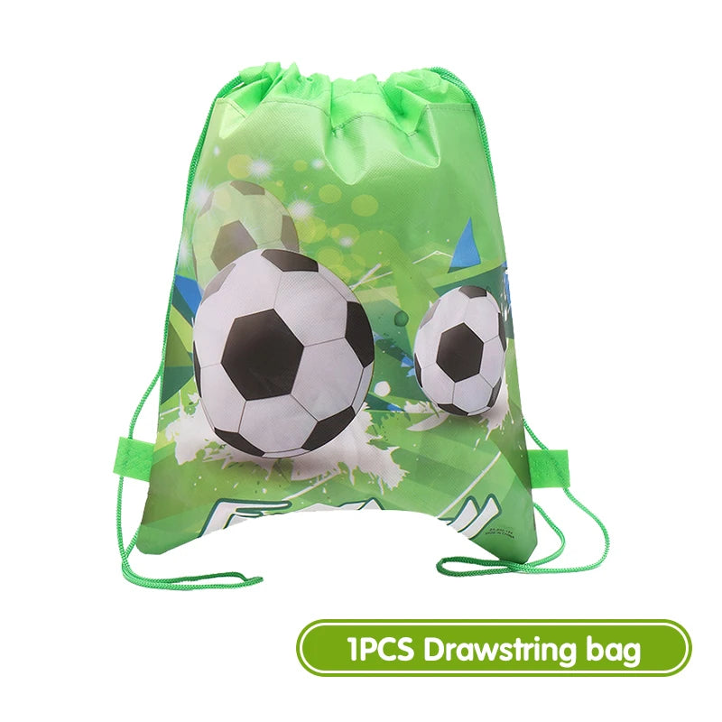 Fußball Geburtstag Dekoration Party Supplies Geschirr Luftballons Set Süßigkeiten Geschenkboxen Fußball Geburtstagsgeschenke Kinder Geburtstagsgeschenke