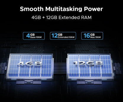 DOOGEE U11 Android 15 Tablet 11 Ultra-clear 90Hz Display 4GB RAM 128GB ROM 8580mAh Battery Dual Speaker Supports Widevine L1