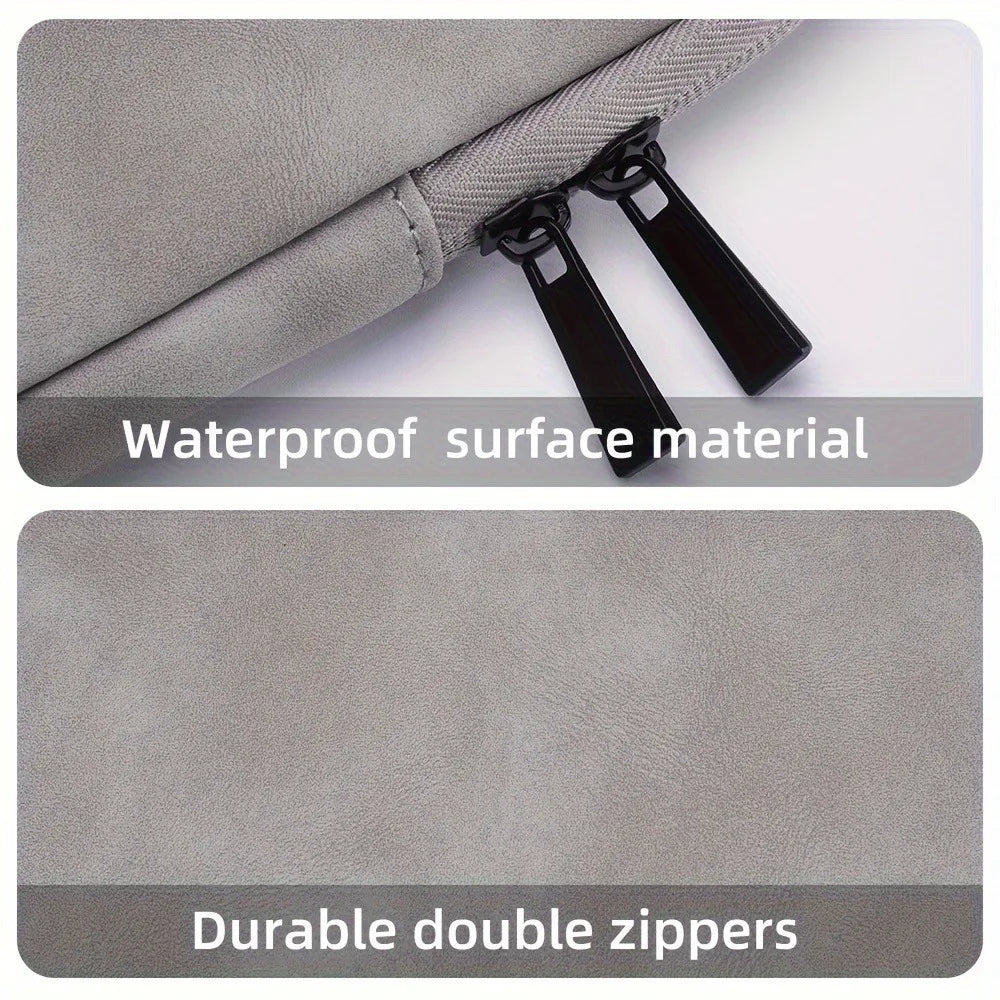 11 13 14 15 Inch Laptop PU Leather Protective Tablet Bag Computer Pouch Case Storage Bags Slim Laptop Sleeve for Macbook Perfect.