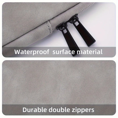 11 13 14 15 Inch Laptop PU Leather Protective Tablet Bag Computer Pouch Case Storage Bags Slim Laptop Sleeve for Macbook Perfect.