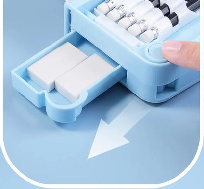 Astronaut multifunktion ale Büro Briefpapier Box Grundschule Schüler große Kapazität Feder mäppchen Cartoon Geschenk 6-teiliges Set.