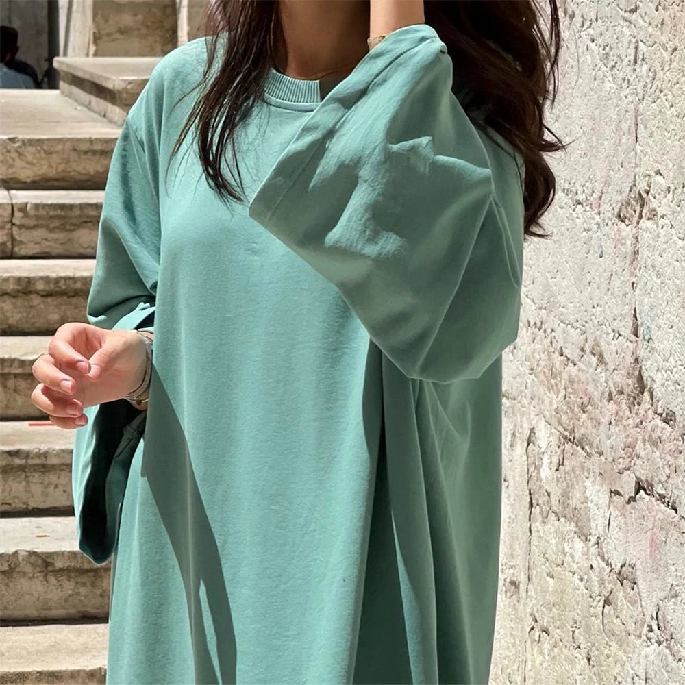 Ramadan Eid Hoodies Abaya Dubai Saudi Arabia Turkey Islam Muslim Modest Dress Prayer Clothes Women Kebaya Robe Femme Musulmane.