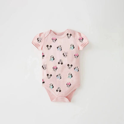 Mickey Mouse Baby Boy Stram pler Baumwolle lange Ärmel Baby Baby Boy Mädchen Overall Baby Mädchen einteilig & Body