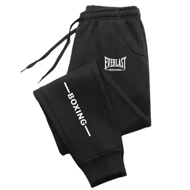 New Autumn EVERLAST Printed Jogging Pants Men's Tracksuit Pants for Men Sweatpants Jogger Men Brushed Gym Women Winter Trousers.