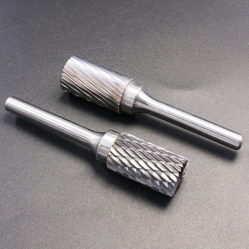 AX Double Cut Wolframkarbid Rotary File Bohrer Fräsen Carving Bit Point Burr Die Grinder Schleiflegierung Schleifkopf Werkzeug