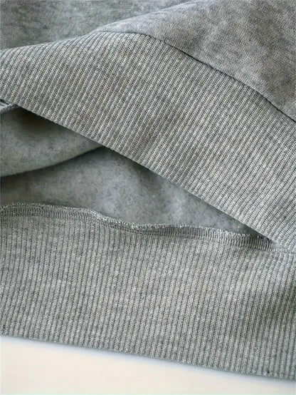 Merry Christmas And The Tree Printing Women Hooded Fashion Warm Comfortable Hooded Round Neck Casual Hoodies Fleece Soft Clothes