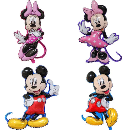 Cartoon Mickey und Minnie Folienballon Mickey Mouse Heliumballon Geburtstag Party Dekoration Kinder Babyparty Globos.