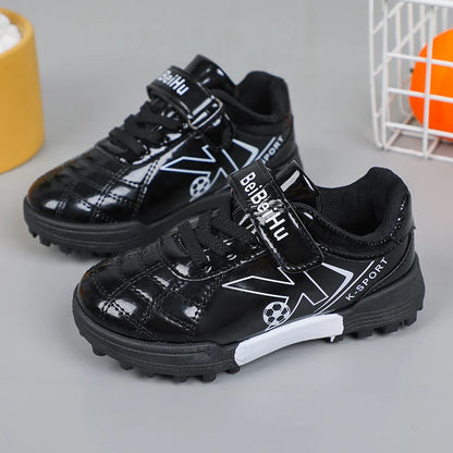 Soccer Cleats for Kids 2024 New Children Football Cleats Fashion Firm Ground Soccer Shoes