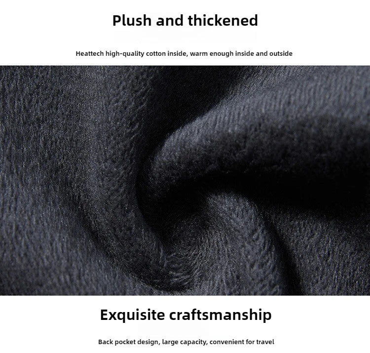 Tall Men Denim Pants Fleece Thick Warm Winter Stretch Jean Male Extra Long Length Leg Trouser 115cm 190cm Black Skinny Thin Slim