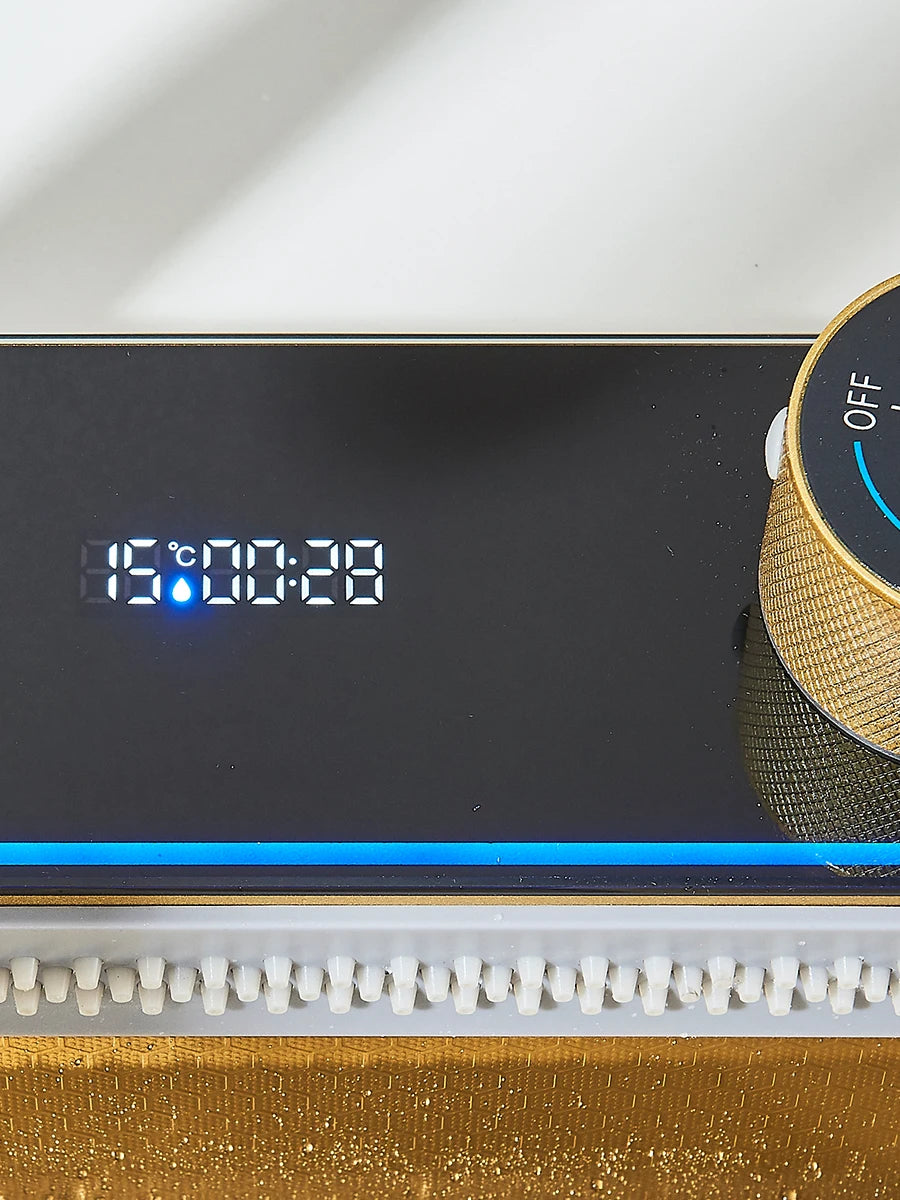 Große 304 Küchenspülen, 75 x 45 cm, Edelstahl, Küchen-Wasserfall-Waschbecken, Digitalanzeige, großes Einzelwaschbecken, Geschirrspüler-Wasserhahn