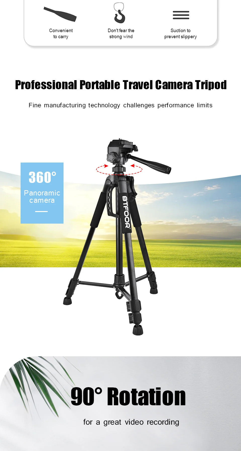Phone Travel Self Tripod  Aluminum Tall 55” 140CM Stand With Quick Plates Mount Pan Head For Canon Nikon DSLR SLR Digital Camera.