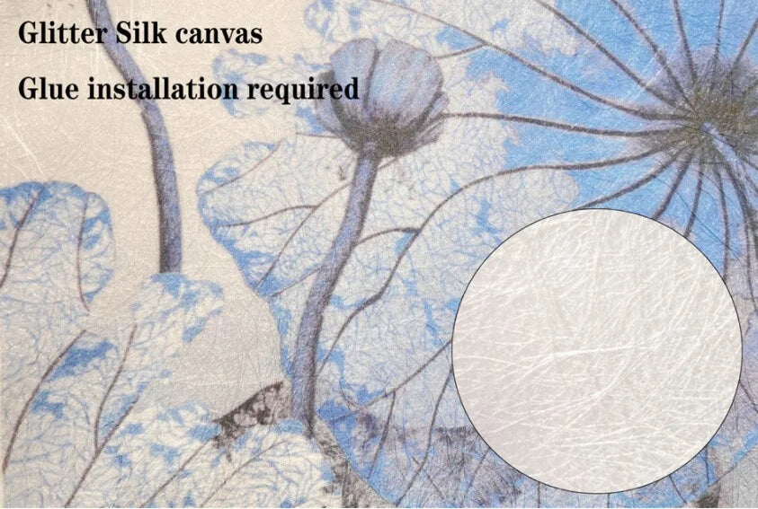 Maßgeschneiderte cremefarbene abstrakte Kunst, Feder-Blumenmuster, Tapete, TV-Hintergrund, Wanddekoration, Schlafzimmer, europäisches Wandbild