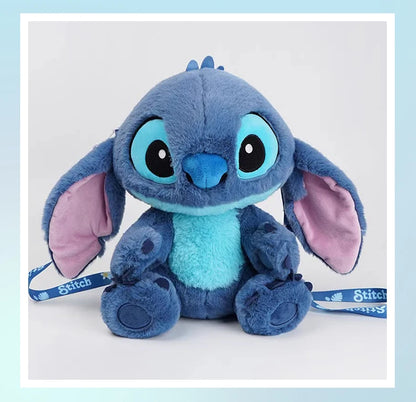 Genuine Disney Kawaii Stitch Stuffed Toys Cartoon&Cute Lilo&Stitch Plush Dolls Throw Pillow BirthdayGift For Kids Boy Girlfriend.